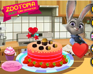 zootopia - Judy cake decoration