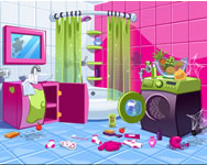 Sweet home cleaning princess house cleanup game zootopia HTML5 jtk